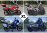 SEFIS Outdoor Premium plachta na motocykel s kufrom