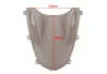 Plexi štít lehce dymový Honda CBR 600RR F5 2005-2006 pre motocykel