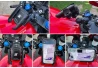 SEFIS RW + držiak telefónu s antiotrasovým adaptérom - do krku riadenia pre motocykel