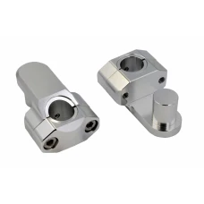 SEFIS Adventure 50 nádstavce 22/22 a 22/28,6 mm strieborné