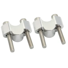 SEFIS Arc 20 navýšenie riadidel 22mm strieborná