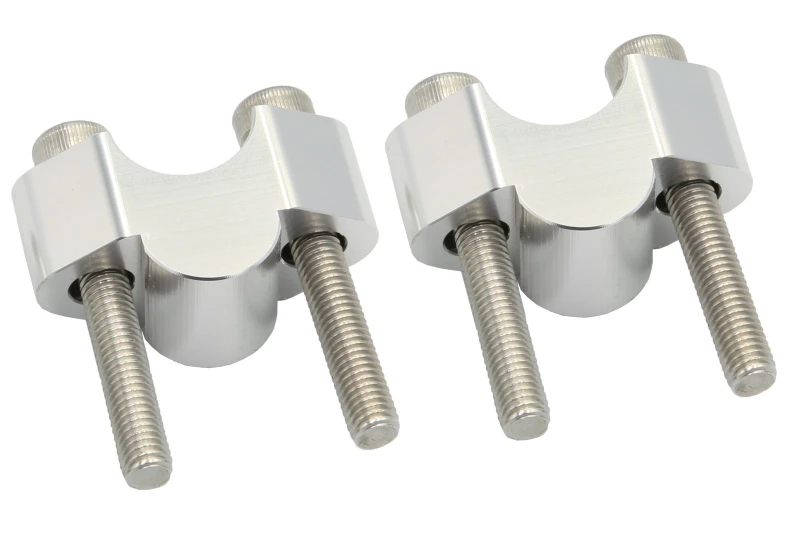 SEFIS Arc 20 navýšenie riadidel 22mm strieborná pre motocykel