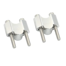 SEFIS Arc 30 navýšenie riadidel 22mm strieborná