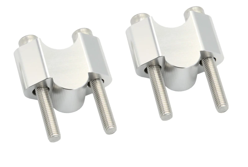 SEFIS Arc 30 navýšenie riadidel 22mm strieborná pre motocykel