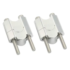 SEFIS Arc 50 navýšenie riadidel 22mm strieborná