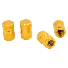 SEFIS čiapočky ventilov na automobil zlatá