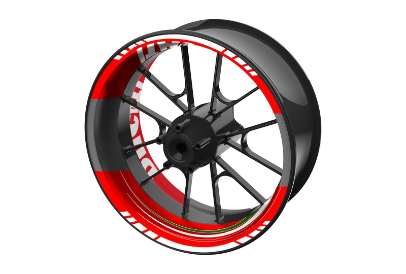 SEFIS dvojdielne polepy na kolesá DUCATI pre motocykel