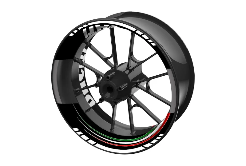 SEFIS dvojdielne polepy na kolesá DUCATI pre motocykel