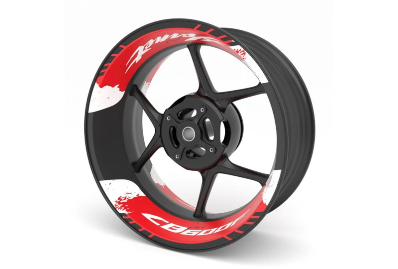 SEFIS dvojdielne polepy na kolesá HONDA CB600F pre motocykel