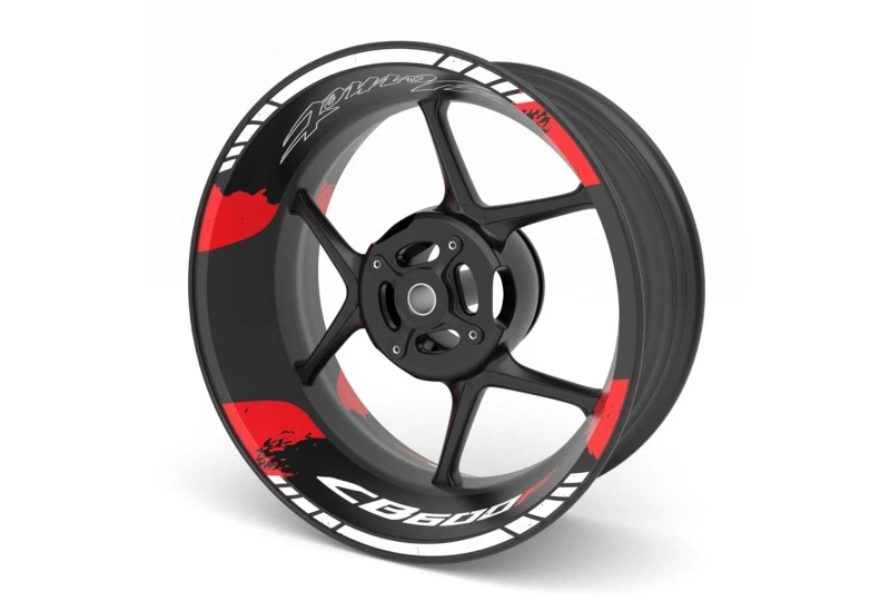 SEFIS dvojdielne polepy na kolesá HONDA CB600F pre motocykel