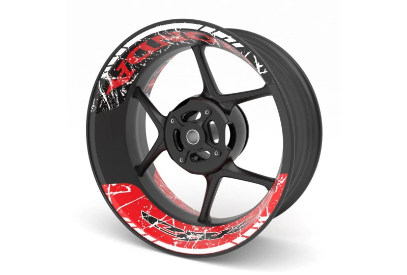 SEFIS dvojdielne polepy na kolesá HONDA CBR pre motocykel