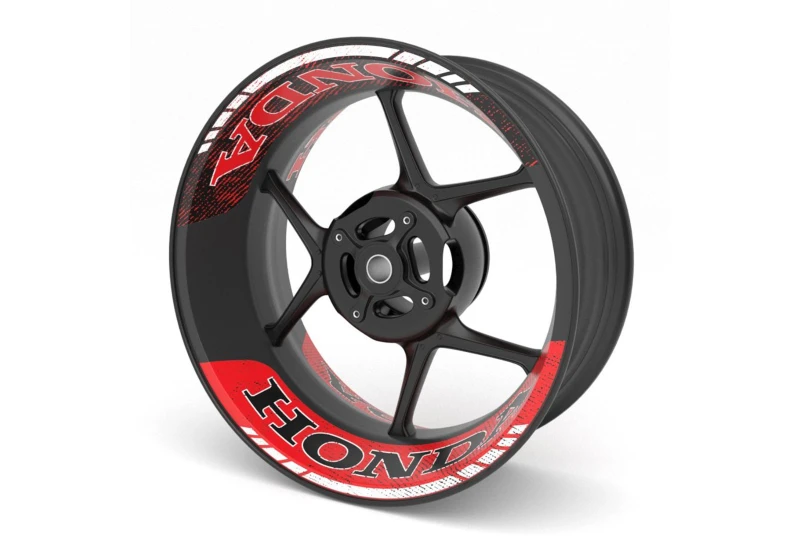 SEFIS dvojdielne polepy na kolesá HONDA pre motocykel