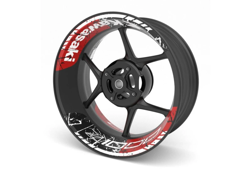 SEFIS dvojdielne polepy na kolesá KAWASAKI Z1000 pre motocykel