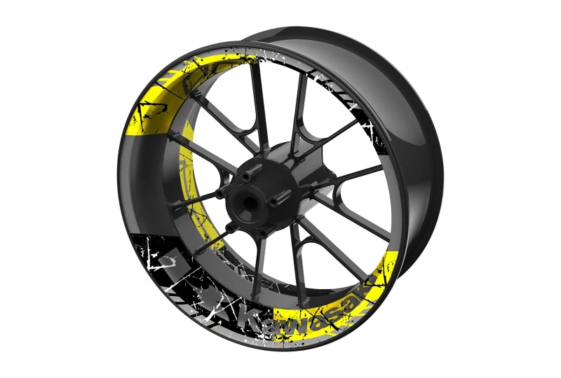 SEFIS dvojdielne polepy na kolesá KAWASAKI Z1000 pre motocykel