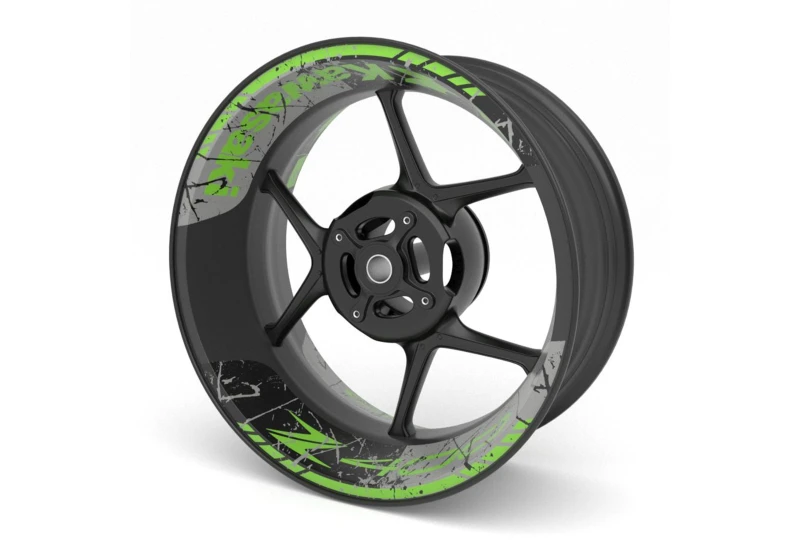 SEFIS dvojdielne polepy na kolesá KAWASAKI Z400 pre motocykel