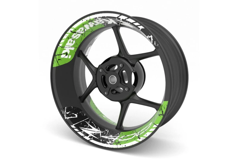 SEFIS dvojdielne polepy na kolesá KAWASAKI Z400 pre motocykel