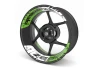 SEFIS dvojdielne polepy na kolesá KAWASAKI Z650 pre motocykel