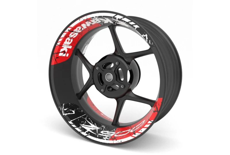 SEFIS dvojdielne polepy na kolesá KAWASAKI Z900 pre motocykel