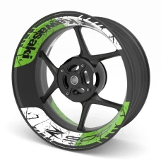 SEFIS dvojdielne polepy na kolesá KAWASAKI Z900
