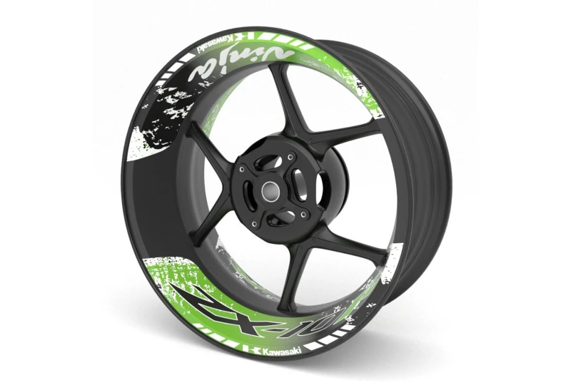 SEFIS dvoudílné polepy na kola KAWASAKI ZX-10R pre motocykel