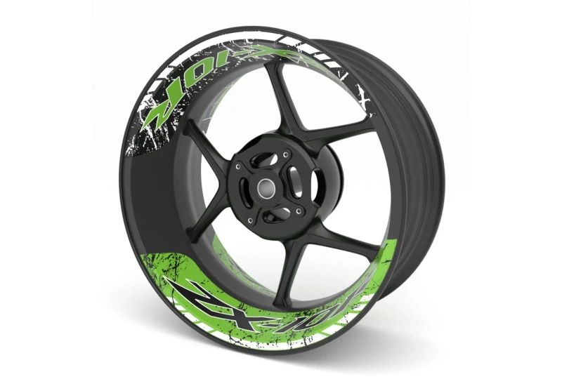 SEFIS dvoudílné polepy na kola KAWASAKI ZX-10R pre motocykel
