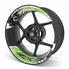 SEFIS dvojdielne polepy na kolesá KAWASAKI ZX-6R