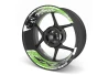 SEFIS dvojdielne polepy na kolesá KAWASAKI ZX-6R pre motocykel