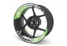 SEFIS dvojdielne polepy na kolesá KAWASAKI ZX-6R pre motocykel