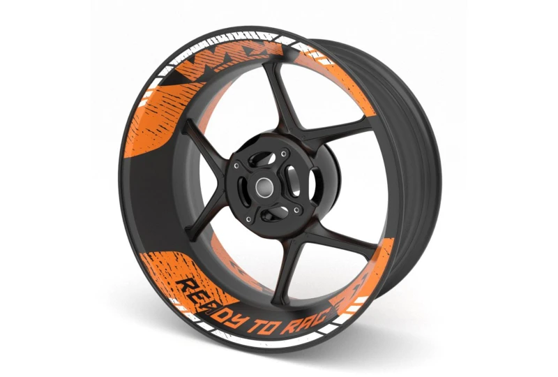 SEFIS dvojdielne polepy na kolesá KTM pre motocykel