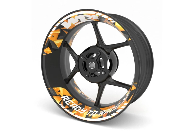 SEFIS dvojdielne polepy na kolesá KTM pre motocykel