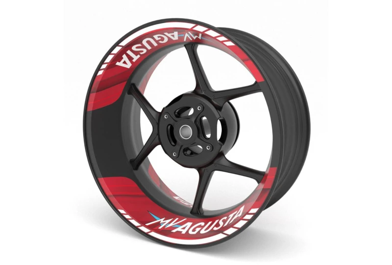 SEFIS dvojdielne polepy na kolesá MV AGUSTA pre motocykel