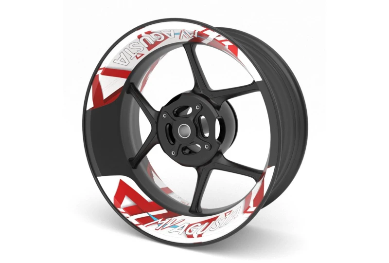 SEFIS dvojdielne polepy na kolesá MV AGUSTA pre motocykel