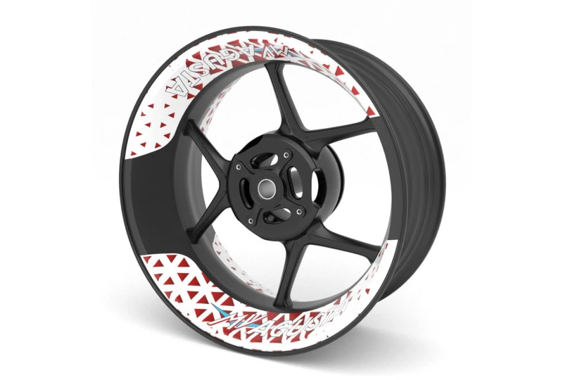 SEFIS dvojdielne polepy na kolesá MV AGUSTA pre motocykel