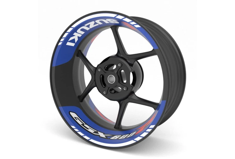 SEFIS dvojdielne polepy na kolesá SUZUKI GSX-R 600 pre motocykel