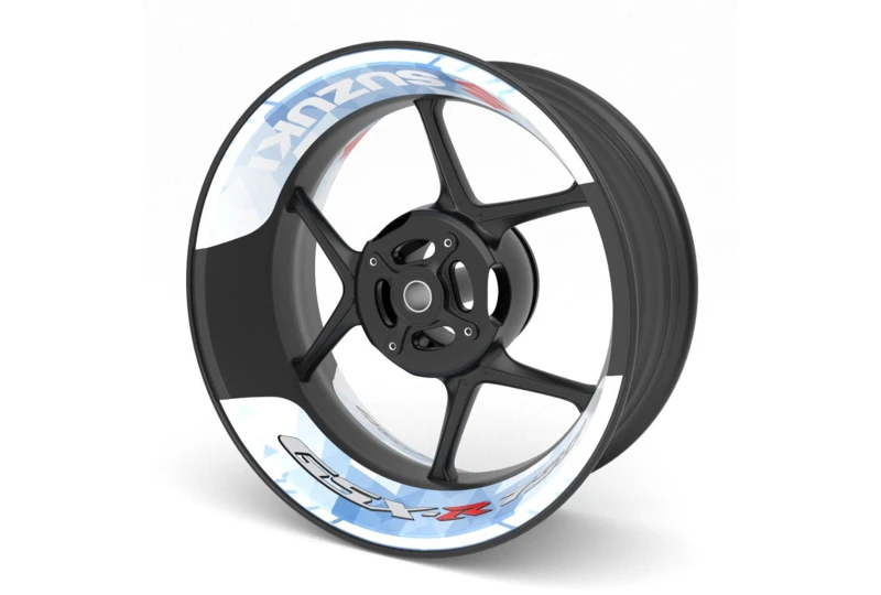 SEFIS dvojdielne polepy na kolesá SUZUKI GSX-R 750 pre motocykel