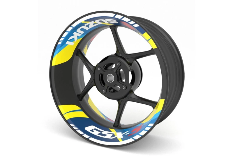 SEFIS dvojdielne polepy na kolesá SUZUKI GSX-S pre motocykel