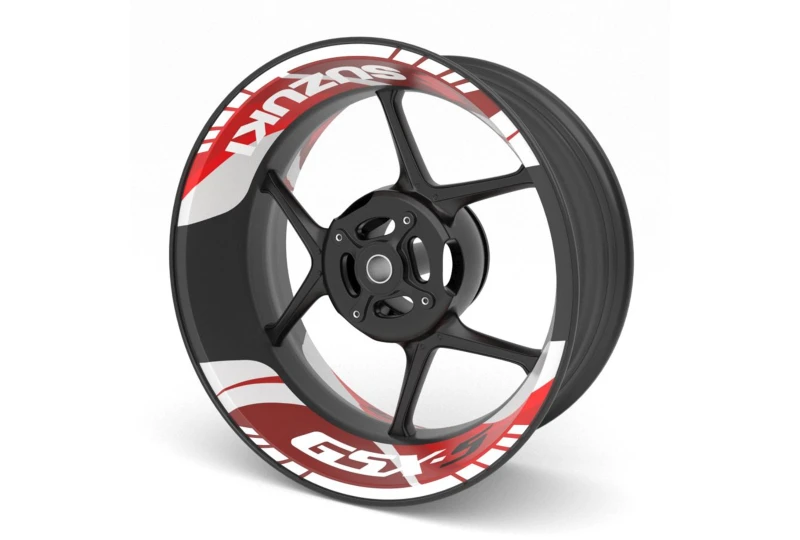 SEFIS dvojdielne polepy na kolesá SUZUKI GSX-S pre motocykel