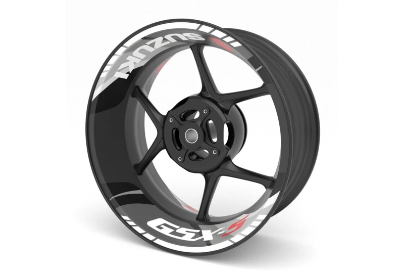 SEFIS dvojdielne polepy na kolesá SUZUKI GSX-S pre motocykel