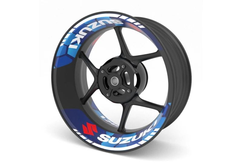 SEFIS dvojdielne polepy na kolesá SUZUKI pre motocykel