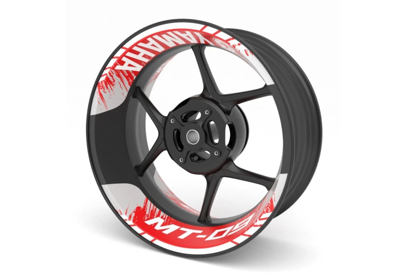 SEFIS dvojdielne polepy na kolesá YAMAHA MT-09 pre motocykel