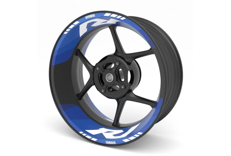 SEFIS dvojdielne polepy na kolesá YAMAHA YZF-R1 pre motocykel