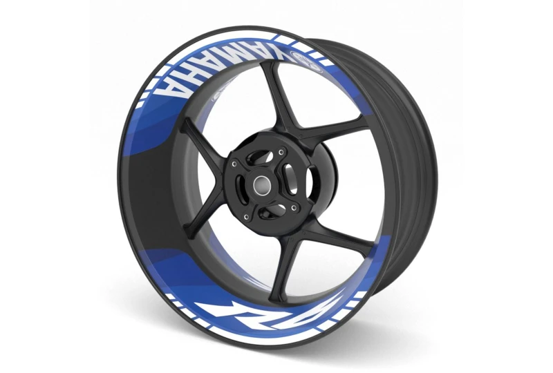 SEFIS dvojdielne polepy na kolesá YAMAHA YZF-R6 pre motocykel