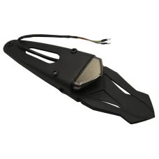 SEFIS enduro podblatník s držiakom ŠPZ a svetlom