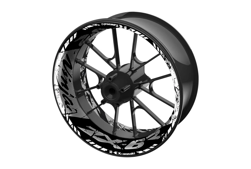 SEFIS jednodielne polepy na kolesá KAWASAKI ZX-6R pre motocykel