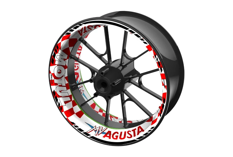 SEFIS one-piece wheel decals MV AGUSTA pre motocykel