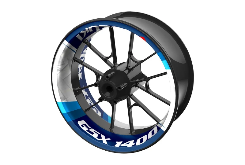 SEFIS jednodielne polepy na kolesá SUZUKI GSX 1400 Triangle pre motocykel
