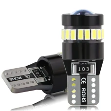SEFIS LED žiárovka 224 W5W T10 12V 19SMD biela