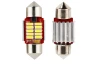 SEFIS LED žiarovka sufit 28mm 12V C5W 10SMD CANBUS biela pre auto