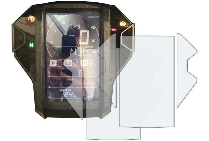 SEFIS ochranná fólia budíkov Honda CRF1000L Africa Twin 2018-2020 pre motocykel