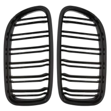 Predná maska ľadvinky Double-line BMW 3 E90/91 2009-2012 čierna